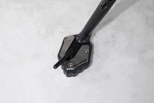 Extension for side stand foot Black/Silver. Yamaha Tracer 9 models (20-).