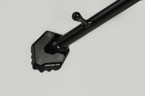 Extension for side stand foot Black/silver. BMW R1200GS, R1250GS. Extension for side stand foot Black/silver. BMW R1200GS, R1250GS.