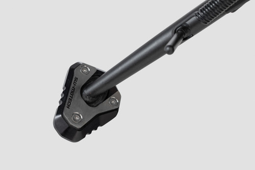 Extension for side stand foot Black/Silver. Kawasaki Z900 models, Ninja H2 SX. Extension for side stand foot Black/Silver. Kawasaki Z900 models, Ninja H2 SX.