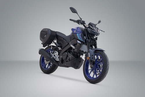 PRO BLAZE H saddlebag set Black. Yamaha MT-125 (19-). - BC.HTA.06.740.36800