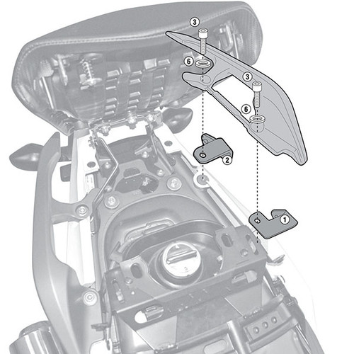 Givi 1111KIT Specific Kit - Honda NC700 X / S