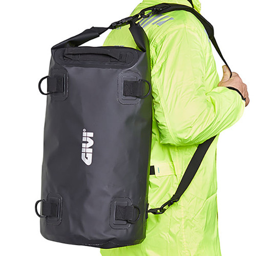 Givi EA114BK Roll Top Seat Bag Black - 30L