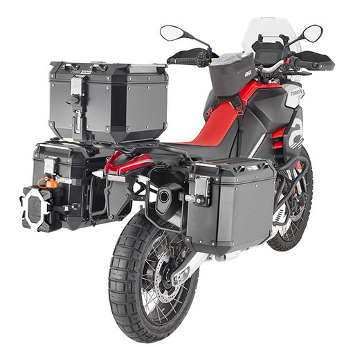 Givi PLO6710CAM One-Fit Cam-Side Monokey Pannier Holders -Aprilia Tuareg 660 (21-22) Givi PLO6710CAM One-Fit Cam-Side Monokey Pannier Holders -Aprilia Tuareg 660 (21-22)