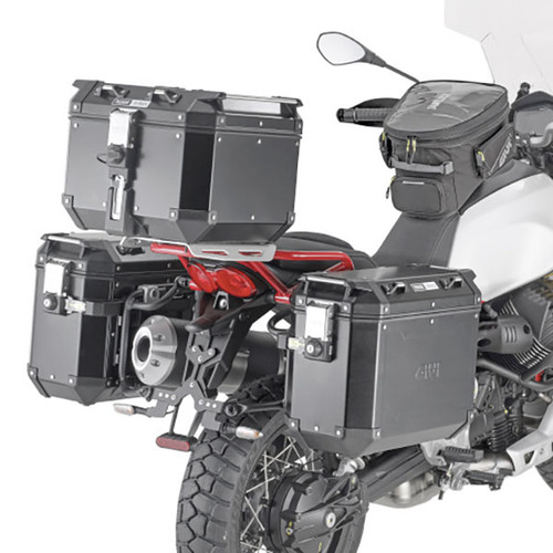 Givi PLOR8203CAM One-Fit Cam-Side Pannier Holders - Moto Guzzi V85 TT