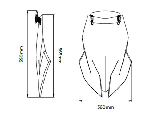 Touring Screen With Extender - 20392H