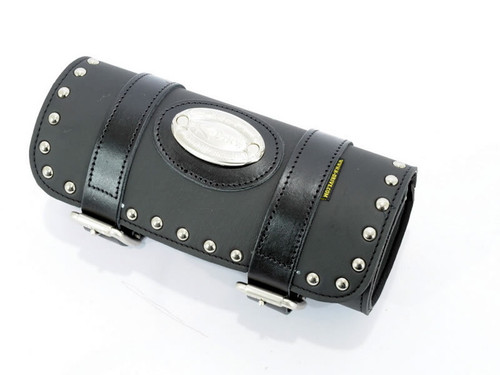 Black 2L Studded Iparex Tool Roll Bag By Longride CIL121A Black 2L Studded Iparex Tool Roll Bag By Longride CIL121A