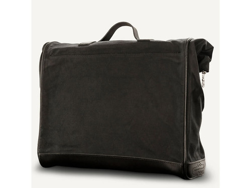 Black 18L Waxed Canvas Quick Release Saddlebag By Longride HQR137WBLA Black 18L Waxed Canvas Quick Release Saddlebag By Longride HQR137WBLA