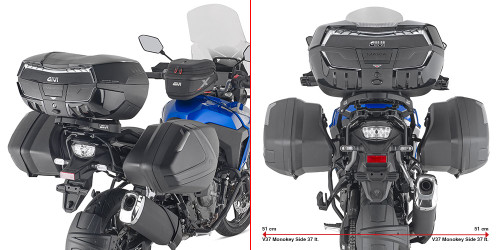 Givi PLX3125 Pannier Rails - Suzuki V-Strom 800 / 800DE '23 on...