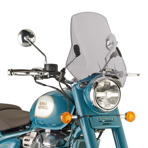 Givi  A660 Universal screen with 2 point handlebar, smoked 42.5 x 42 cm (H x W)