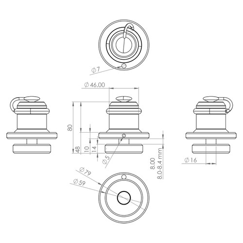 Oxford Beast Disc Lock - SOLD SECURE RATED