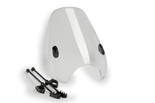 Puig 0336H Windshield, Smoked H x W: 410mm X 360mm