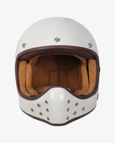 By City The Rock Gloss White Helmet - Large Size