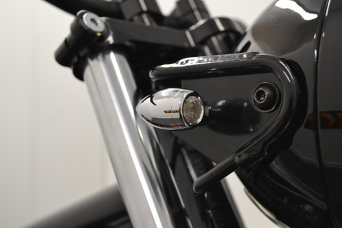 High Quality Chrome Mini Micro LED Motorcycle Motorbike Retro Indicators