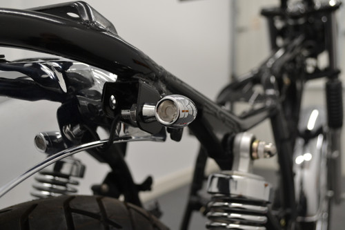 High Quality Chrome Mini Micro LED Motorcycle Motorbike Retro Indicators