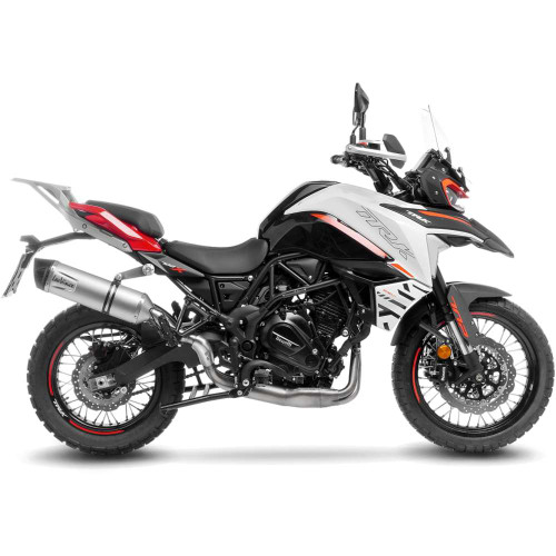 LV One Evo Stainless Steel Slip-On Muffler - 14446E - BENELLI TRK 702 / 702X