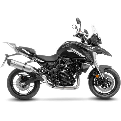 LV One Evo Stainless Steel Slip-On Muffler - 14446E - BENELLI TRK 702 / 702X