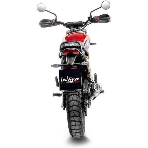 LV-10 Slip-On Muffler - 15268U - TRIUMPH SCRAMBLER 400 X