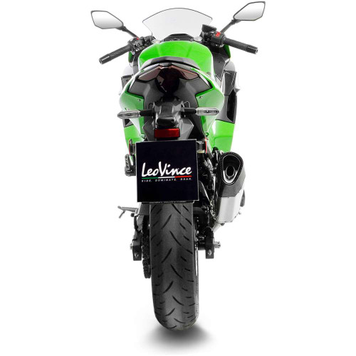 LV-14 R Slip-On Muffler - 15607U - KAWASAKI NINJA 500 / SE