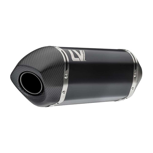 LV-14 Black Edition Slip-On Muffler - 15604B - BMW R 1300 GS ADVENTURE