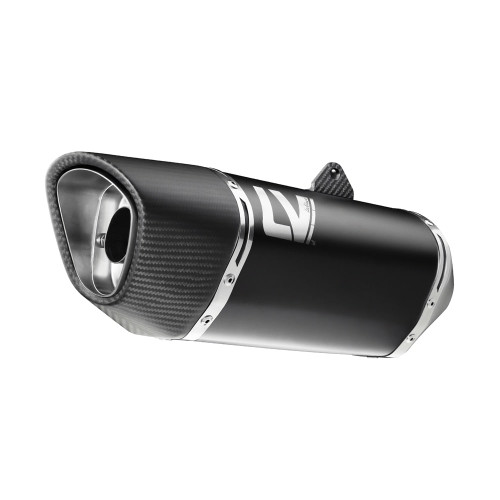 LV-14R Black Edition Slip-On Muffler - 15607B - KAWASAKI Z 500 / SE