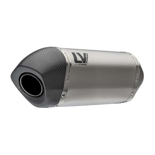 LV-14 Titanium Slip-On Muffler - 15604T - BMW R 1300 GS ADVENTURE