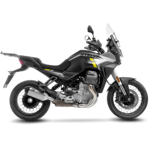 LV-14 Stainless Steel Slip-On Muffler - 15613 - MOTO GUZZI STELVIO