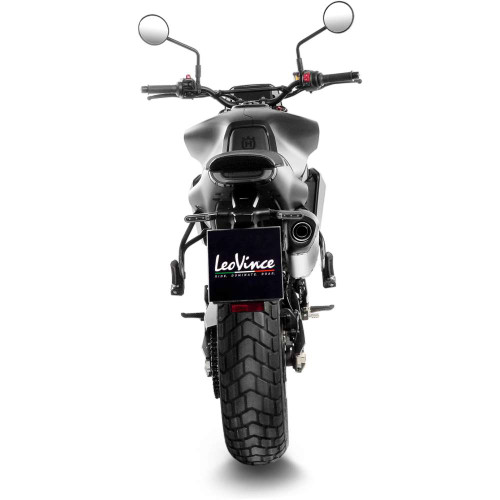 LV-14 Stainless Steel Slip-On Muffler - 15615 - HUSQVARNA SVARTPILEN 801