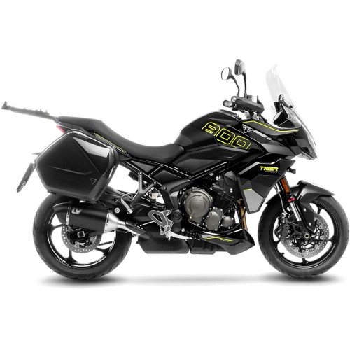 LV-14 Black Edition Slip-On Muffler - 15627B - TRIUMPH TIGER SPORT 800