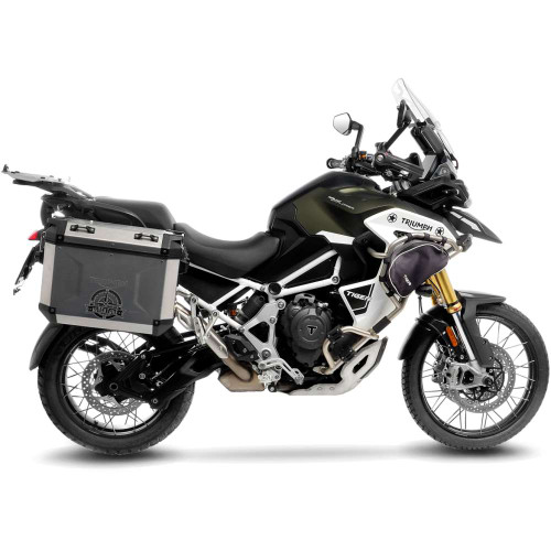 LV-14 Titanium Slip-On Muffler - 15628T - TRIUMPH TIGER 1200 GT / RALLY / PRO / EXPLORER