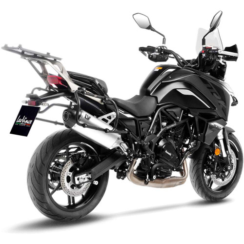 LV-14 Titanium Slip-On Muffler - 15624T - BENELLI TRK 702 / 702X