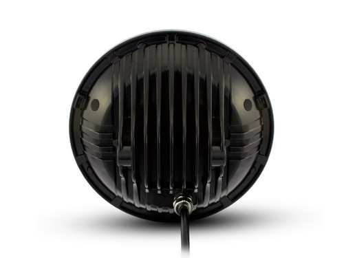 7" 75W Chrome Multi Projector LED Headlight Insert with Daytime Running Lights