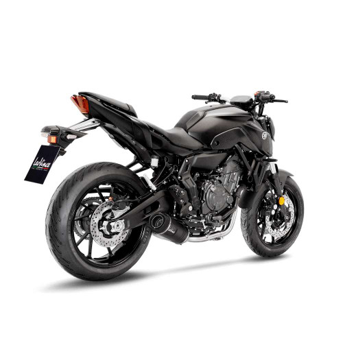 LV One Evo Exhaust System - 14360EBU - YAMAHA MT-07