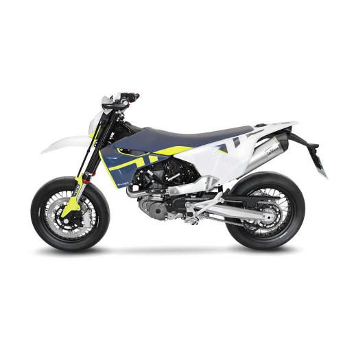 LV One Evo Stainless Steel Full-System Exhaust - 14368EK - HUSQVARNA 701 SUPERMOTO