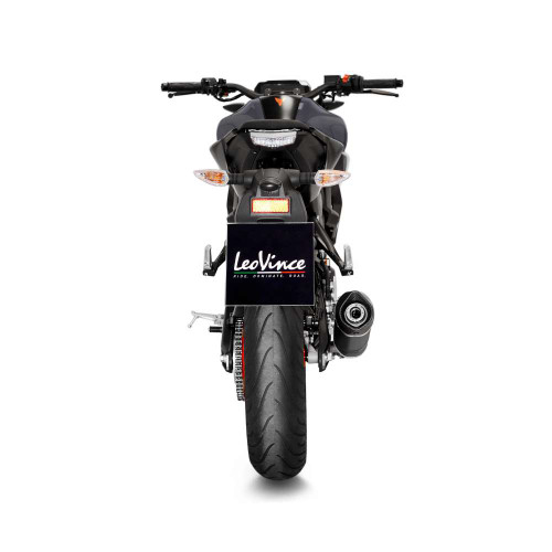 LV One Evo Black Edition Full-System Exhaust - 14365EBK - YAMAHA MT-125