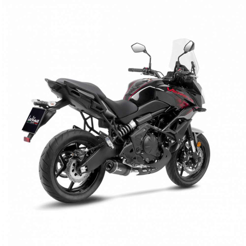 LV One Evo Carbon Full-System Exhaust - 14380EKN - KAWASAKI VERSYS 650