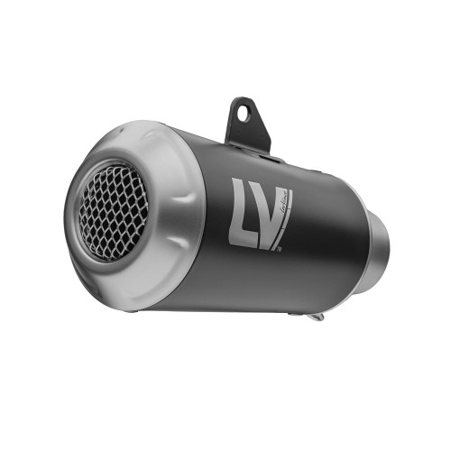 Leo Vince LV-10 Black Edition Slip-On Muffler - 15216B - KAWASAKI Z 900 RS / CAFE