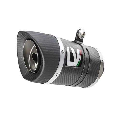LV Pro Carbon Slip-On Muffler - 14194E - HONDA FORZA 750