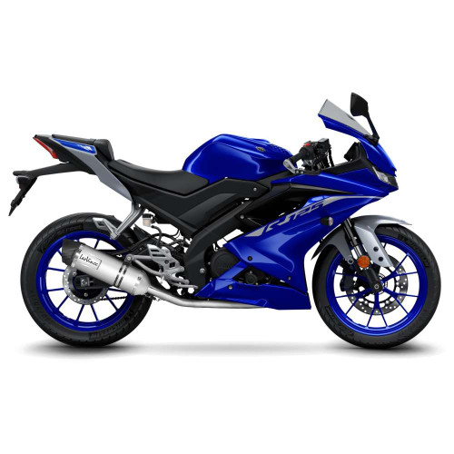 LV One Evo Stainless Steel Full-System Exhaust - 14365EK - YAMAHA YZF-R 125