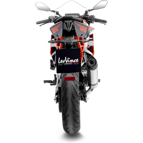 LV One Evo Stainless Steel Slip-On Muffler - 14415E - KTM RC 390