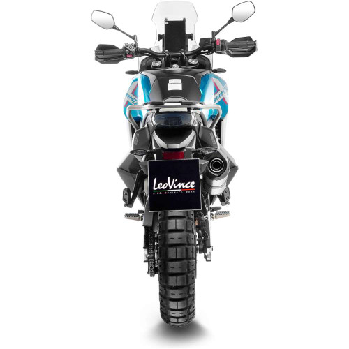 LV One Evo Stainless Steel Slip-On Muffler - 14414E - CFMOTO 800 MT-X