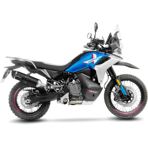 LV One Evo Black Edition Slip-on Muffler - 14414EB - CFMOTO 800 MT-X