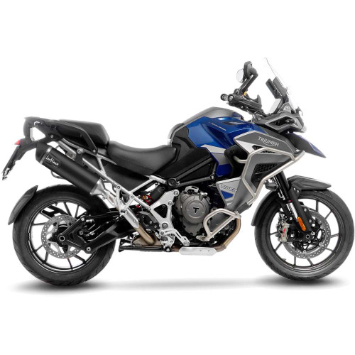 Nero Slip-On Muffler - Stainless Steel - 14085 - TRIUMPH TIGER 1200 GT / RALLY / PRO / EXPLORER