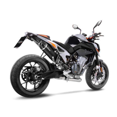 LV One Evo Carbon Slip-On Muffler - 14254E - KTM 790 DUKE / 790 DUKE L A2