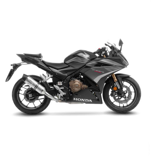 LV One Evo Stainless Steel Slip-On Muffler - 14314E - HONDA CBR 500 R
