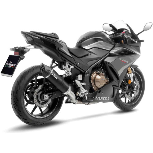 LV One Evo Carbon Slip-On Muffler - 14315E - HONDA CBR 500 R