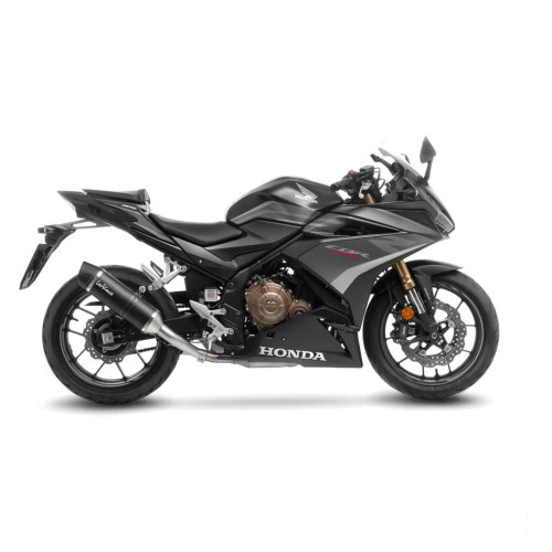 LV One Evo Carbon Slip-On Muffler - 14315E - HONDA CBR 500 R