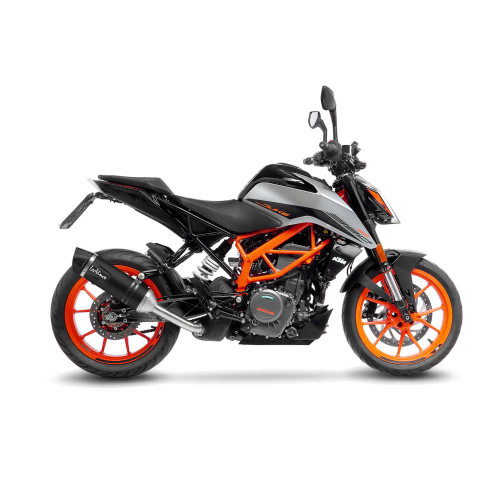 LV One Evo Black Edition Slip-on Muffler - 14393EB - KTM DUKE 390