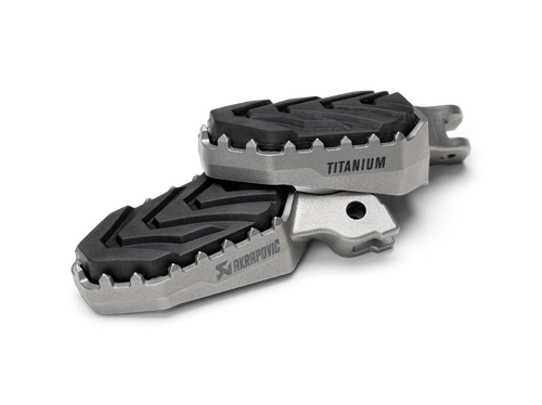 Akrapovic Titanium Foot Pegs - F-D12T1 - Ducati Multistrada V2