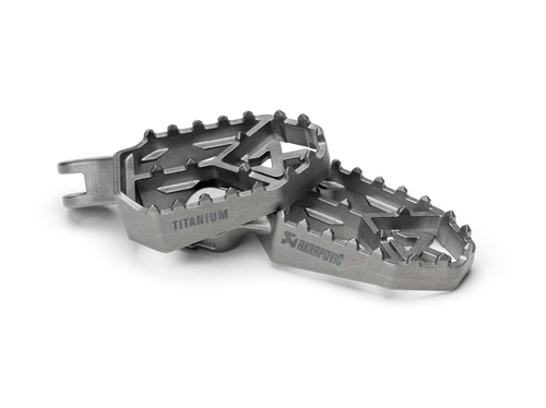 Akrapovic Titanium Foot Pegs - F-D12T1 - Ducati Multistrada V2