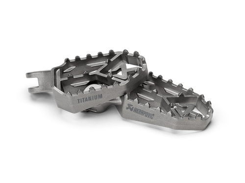 Akrapovic Titanium Foot Pegs - F-D12T1 - Ducati Multistrada V2 S